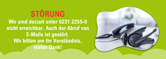Button Störung